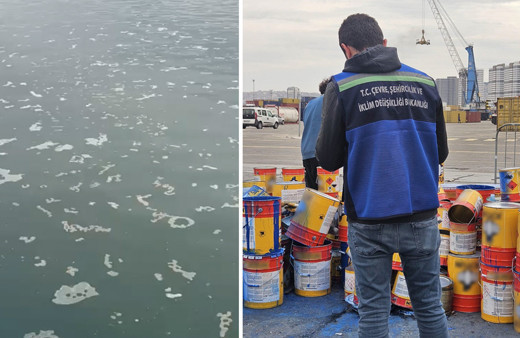 İzmir Körfezi'ne boya atığı deşarj eden firmaya 8,3 milyon lira ceza