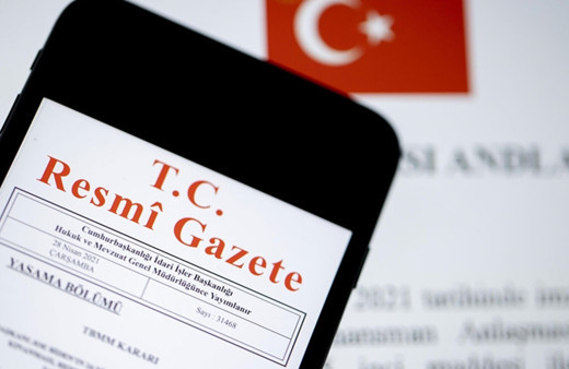 Cumhurbaşkanlığı Kararnamesi Resmi Gazete'de