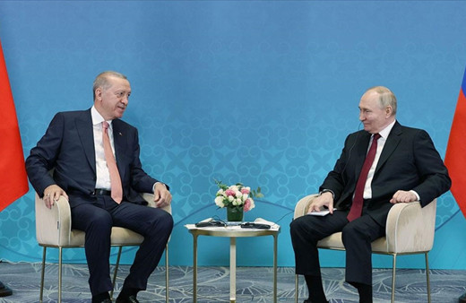 Cumhurbaşkanı Erdoğan, Rusya Devlet Başkanı Putin ile telefonda görüştü