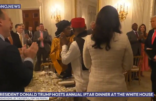 ABD Başkanı Trump, Beyaz Saray'da iftar verdi