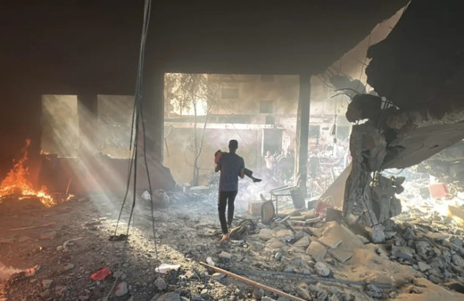 İsrail savaş uçakları okulu bombaladı! Çok sayıda ölü var