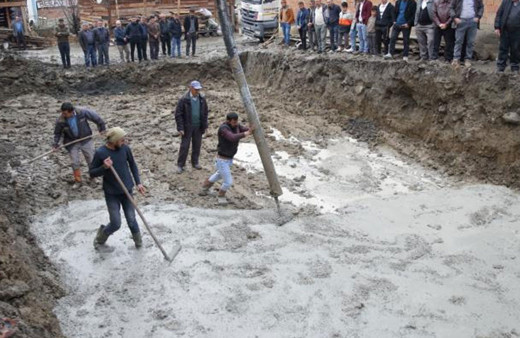 Şehidimizin annesine söz verdiği evin temeli atıldı