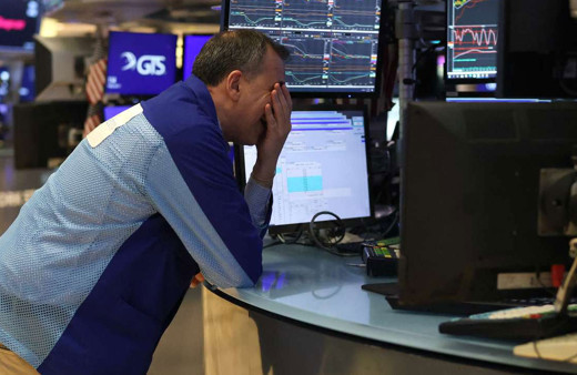 Amerika borsası çöküşle açıldı ABD tarihinin en kötü günlerini yaşıyor