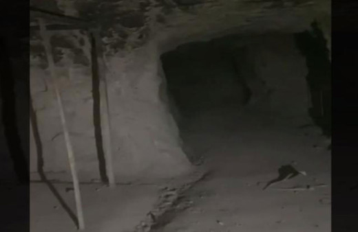 Pençe-Kilit bölgesinde tespit edilen mağara imha edildi