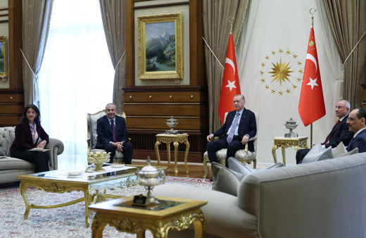 DEM heyeti Erdoğan buluşmasındaki MİT mesajı ve Sırrı Süreyla Önder detayı