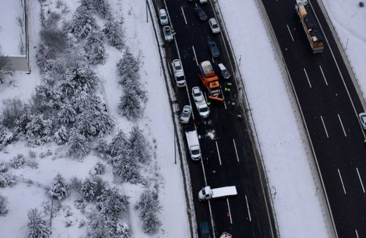 Bolu Dağı'nda zincirleme kaza: 7 yaralı