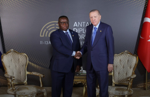Cumhurbaşkanı Erdoğan'ın, Sierra Leone Cumhurbaşkanı Bio ile görüşmesine ilişkin açıklama