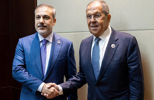 Fidan, Lavrov'la görüştü