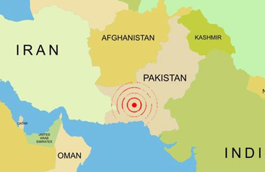 Pakistan'da 5 büyüklüğünde deprem