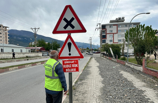 Hatay'da kuduz alarmı! Bir mahalle karantinaya alındı