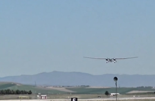 AKSUNGUR'dan 40 bin feet irtifa rekoru