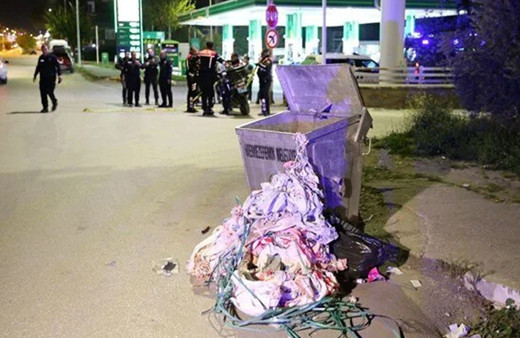 Bebeğini çöp konteynerine atan anne tutuklandı