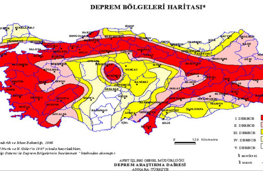 AFAD yayınladı! İşte Türkiye'nin güncel deprem risk haritası