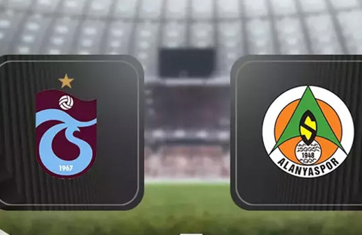 Trabzonspor-Alanyaspor maçı canlı anlatım