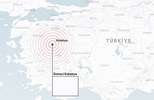 Kütahya Simav'da deprem oldu AFAD büyüklüğünü açıkladı