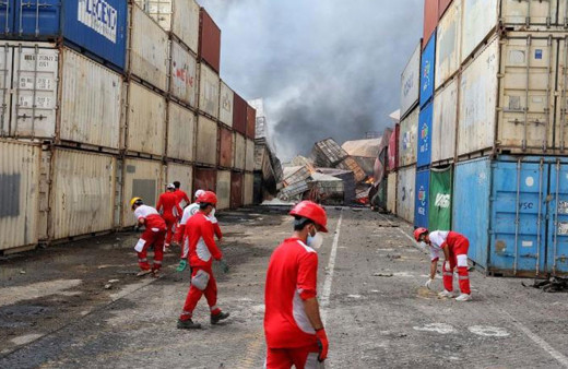 İran'daki liman patlamasında can kaybı 65'e çıktı