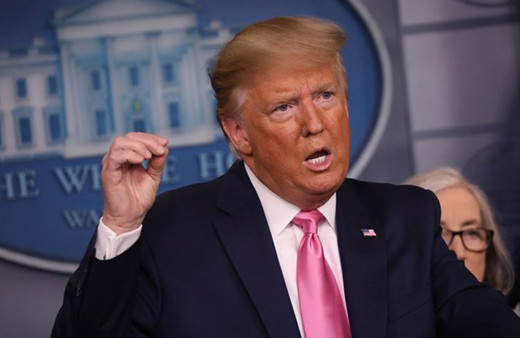 Trump, başkanlık görevindeki ilk 100 gününü değerlendirdi