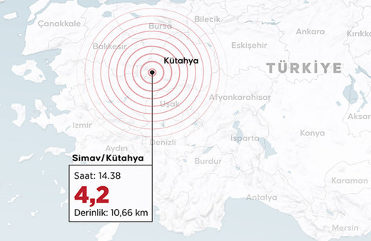 Kütahya'da bir deprem daha! AFAD'dan son dakika açıklama, şiddeti kaç?