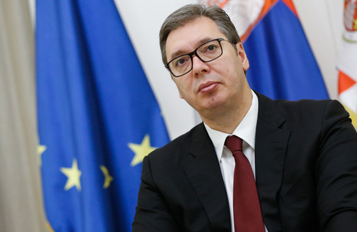 Sırbistan Cumhurbaşkanı Vucic fenalaştı! ABD ziyareti yarıda kaldı
