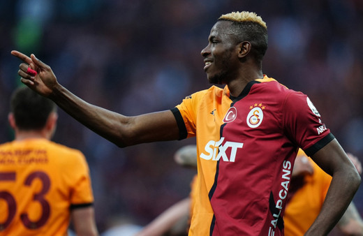 Galatasaray'da Victor Osimhen, Türkiye'de mutlu olduğunu açıkladı
