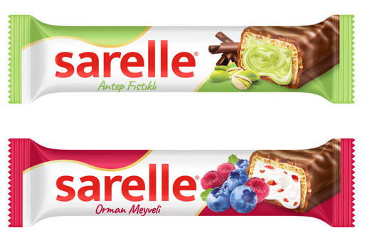 Sarelle gofret ailesine iki yeni lezzet