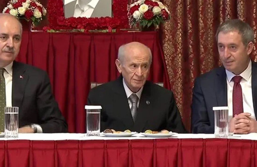 Devlet Bahçeli 99 gün sonra Sırrı Süreyya Önder için Meclis'e gitti fotoğrafını sevdi