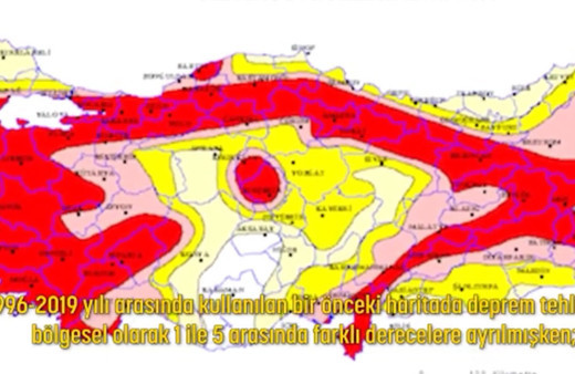 AFAD açıkladı! 'Türkiye Deprem Tehlike Haritası'na bakın