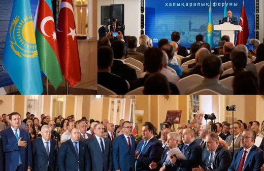 Almatı'da "Batı Azerbaycan'a Dönüş Çağrıları" temalı Kazakistan-Azerbaycan Uluslararası Forumu düzenlendi