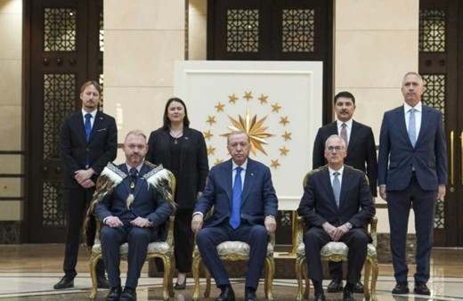 Cumhurbaşkanı Erdoğan, üç ülkenin büyükelçilerini kabul etti