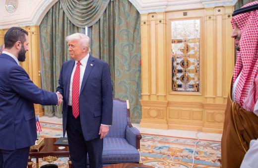 Donald Trump, Suudi Arabistan veliahtı, Recep Tayyip Erdoğan ve Şara görüştü