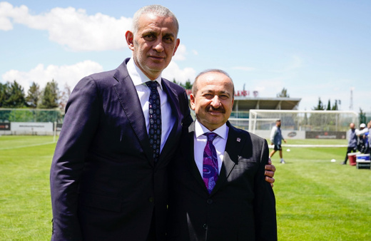 TFF Başkanı İbrahim Hacıosmanoğlu'ndan Gaziantep FK'ye ziyaret