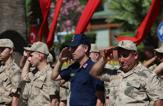 Aydın'da 29 engelli üniforma giyip bir günlüğüne "Mehmetçik" oldu