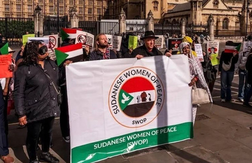 Londra’da Sudan Ordusunun kimyasal silah kullanması protesto edildi
