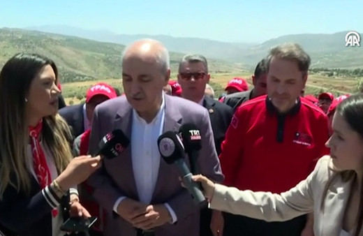Gabar Dağı'nda 19 Mayıs yürüyüşü! Numan Kurtulmuş: "Artık bu dağlarda kardeşlik türküleri söylenecek"