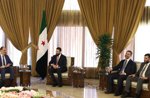 MİT Başkanı İbrahim Kalın, Suriye'de Cumhurbaşkanı Şara ve heyetiyle görüştü