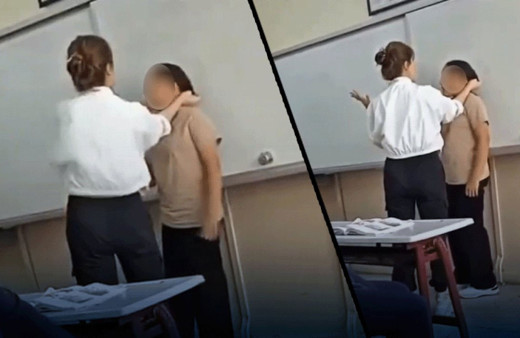 İstanbul Pendik'te okulda skandal görüntü: Öğretmenden öğrenciye 'pisliksin...'