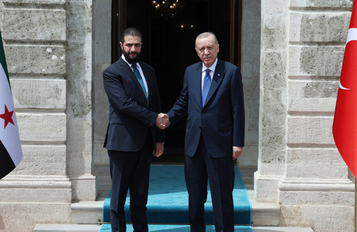 Cumhurbaşkanı Erdoğan, Suriye Cumhurbaşkanı Şara ile görüştü