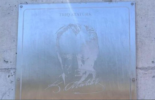 Malta'da caddeye Atatürk'ün adı verildi! O sözü 3 dilde yazıldı!