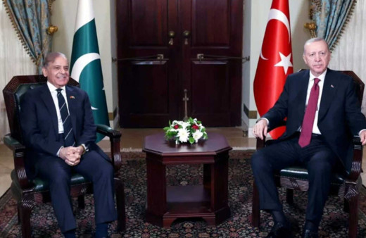 Erdoğan, Pakistan Başbakanı Şerif’i kabul etti