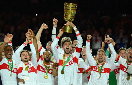 Almanya Kupası'nı Stuttgart kazandı