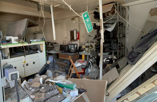 Güngören'de patlama oldu! Görüntülere bakın sanki deprem olmuş gibi