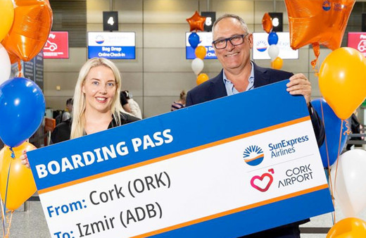 SunExpress uçuş ağına İrlanda'nın Cork şehrini ekledi