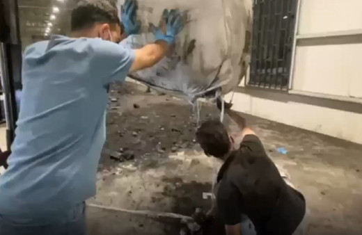 Gürbulak'ta "tarihi" operasyon! 1 ton 870 kilogram uyuşturucu, kömüre emdirilmiş halde ele geçirildi