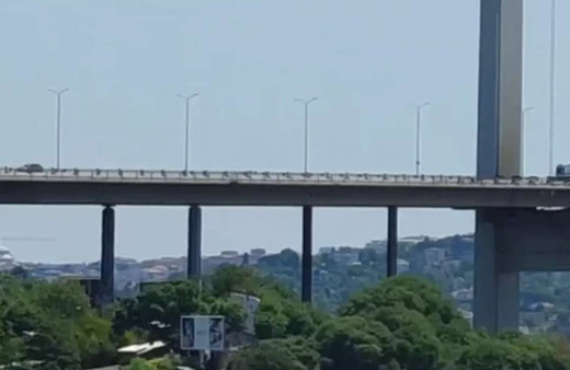 15 Temmuz Şehitleri Köprüsü'nde panik anları! Trafik durdu