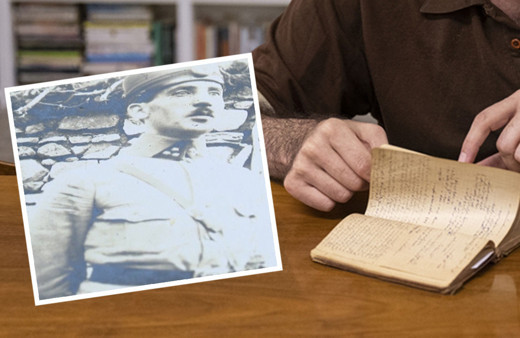 Teşkilat-ı Mahsusa mensubunun günlüğü atık kağıtların arasında çıktı