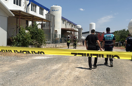 Elazığ'da oksijen ve asetilen gazı dolum tesisinde patlama!