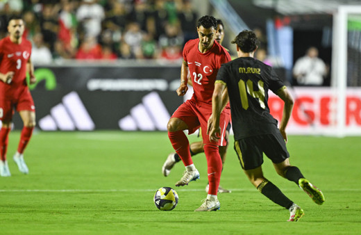 A Milli Futbol Takımı, hazırlık maçında Meksika'ya 1-0 mağlup oldu