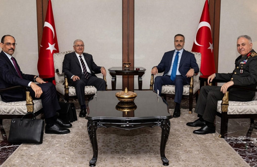 Hakan Fidan, Yaşar Güler, İbrahim Kalın ve Metin Gürak'tan kritik toplantı