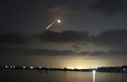 İran'ın misillemesinde İsrail'in Hayfa kentindeki petrol rafinerisinde hasar oluştu