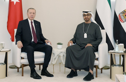 Cumhurbaşkanı Erdoğan, BAE Devlet Başkanı Al Nahyan ile telefonda görüştü